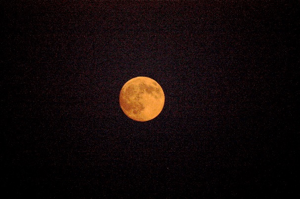 Moon over Bulgaria